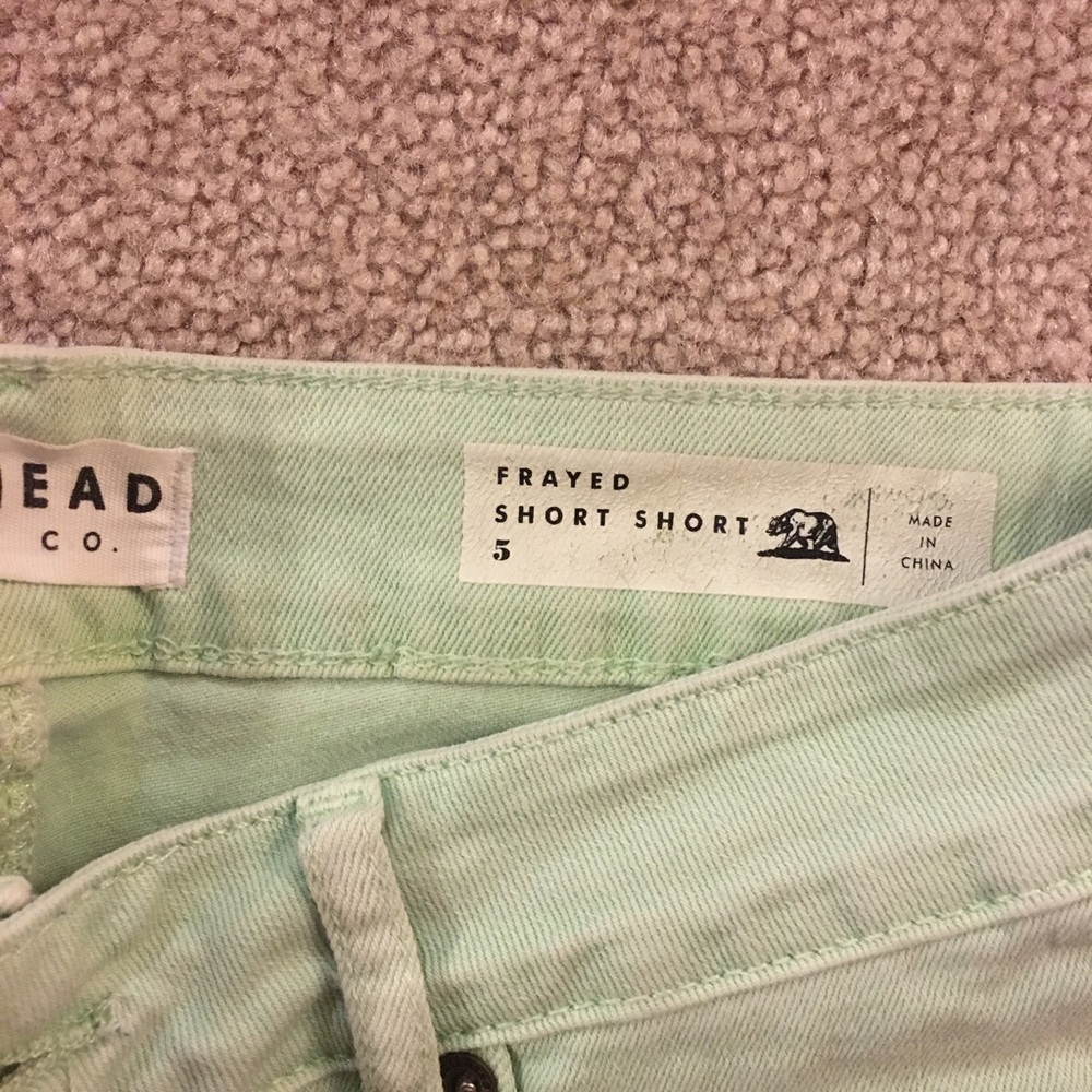 Mint green shorts! - Picture 5 of 9